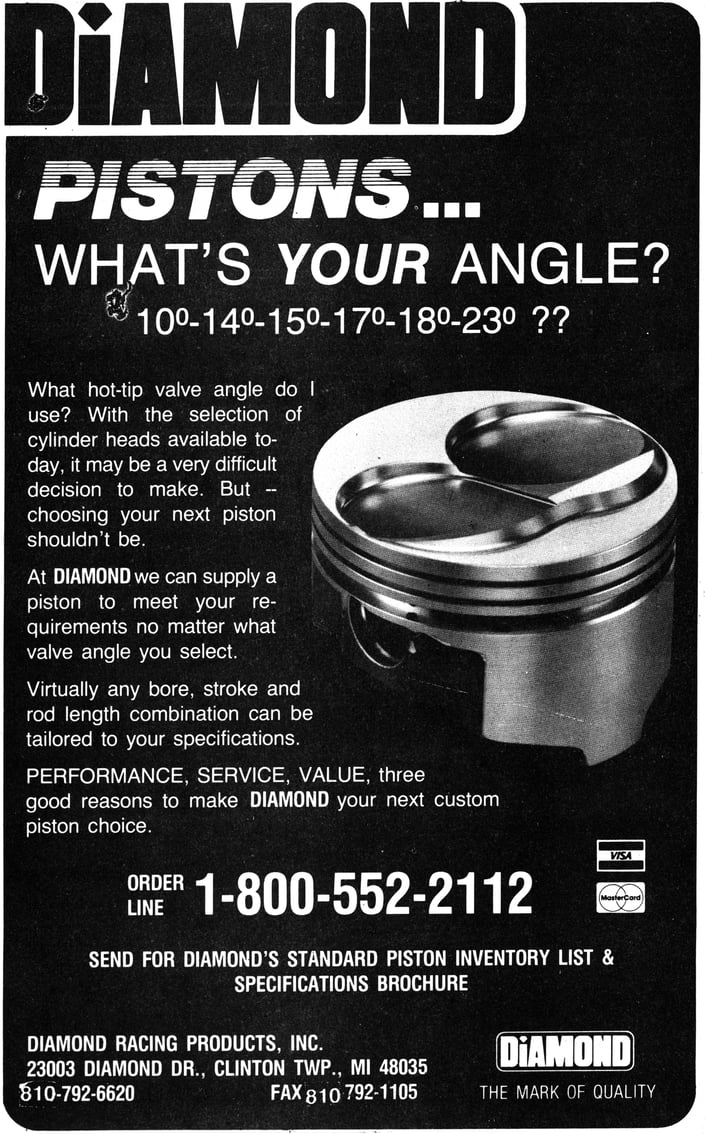 The History of Diamond Pistons